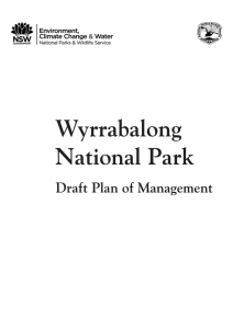 Wyrrabalong National Park Draft Plan of Management