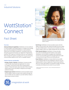 DET-836 WattStation Connect Fact Sheet