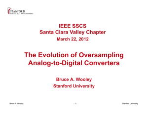 The Evolution of Oversampling ADCs