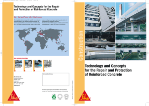 Repair and Protection of Reinforced Concrete