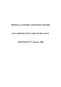 Data Protection Code of Practice