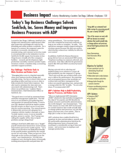 Today`s Top Business Challenges Solved: SeekTech, Inc