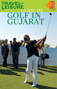 golf in gujarat - Gujarat Tourism