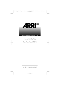 ARRI Lighting Handbook