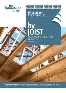 hyJOIST - CHH Woodproducts New Zealand
