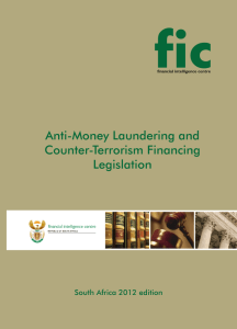 FIC Act Booklet 202012 - Financial Intelligence Centre