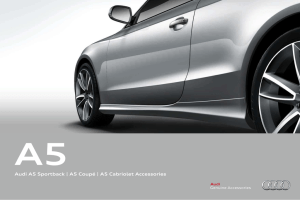 Audi A5 Accessories Guide