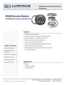 MD80 Novolux Module