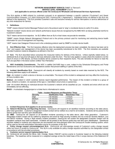 Page 1 © CenturyLink, Inc. All Rights Reserved. CONFIDENTIAL v1