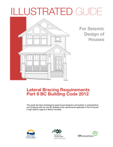 Illustrated Guide for Seismic Design of Houses