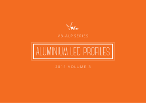aluminium led profiles