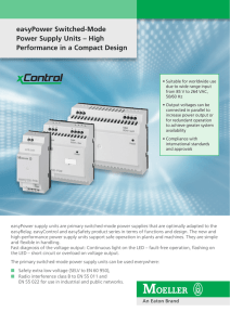 easyPower switched-mode power supply units