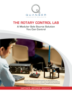 the rotary control lab