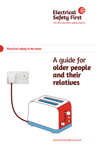 A guide for older people and their relatives