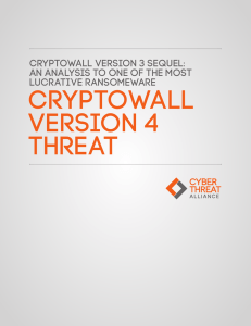 CryptoWall Version 3 Threat