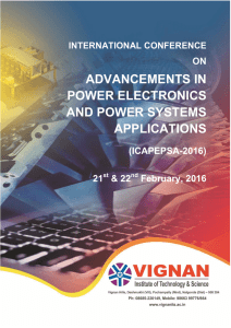 International Conference on Advancements in Power Electronics