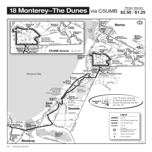 18 Monterey–The Dunes - Monterey