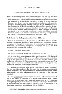 2016-125 - Laws of Florida