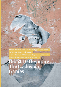 Mega-Events and Human Rights Violations in Rio de