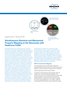 Application Note #132 Simultaneous Electrical and Mechanical