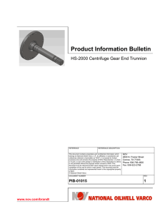 Product Information Bulletin