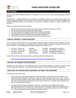 Dishwasher Temperature/ Sanitizer Concentration Log