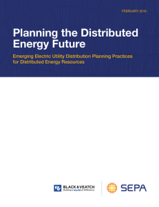 Planning the Distributed Energy Future