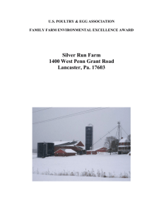 Silver Run Farm 1400 West Penn Grant Road Lancaster, Pa. 17603