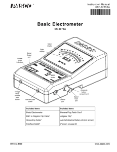 Basic Electrometer