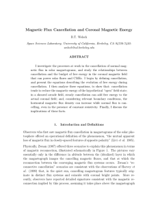 Magnetic Flux Cancellation and Coronal Magnetic Energy