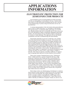 Electrostatic Protection for Semiconductor