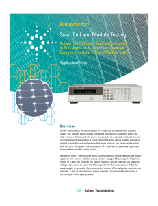 Solutions for Solar Cell and Module Testing 2