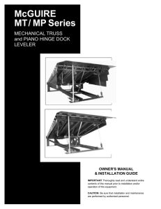 McGuire MT / MP Series Manual