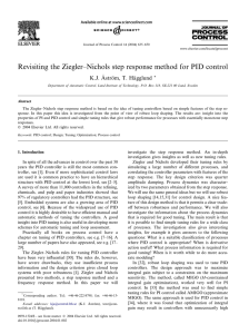Revisiting the Ziegler–Nichols step response method for