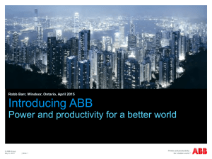 ABB Group - Windsor Essex Economic Development Corporation