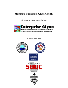 Starting a Business in Glynn County