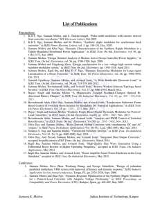 Publications - IITK - Indian Institute of Technology Kanpur