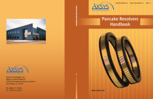 Pancake Resolvers - General Dynamics Mission Systems