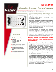 9350 Series - Guildline Instruments