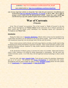 War of Currents