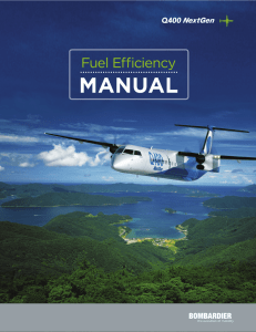 Q400 Fuel Efficiency Manual - Commercial Aircraft