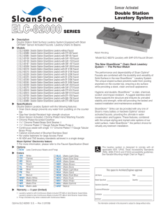 ELC-82000 Sinks Information Sheet