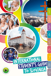 International Student`s guide to Slovakia