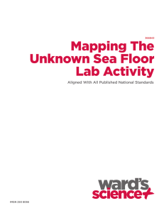 Mapping The Unknown Sea Floor Lab Activity