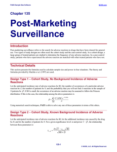 Post-Marketing Surveillance