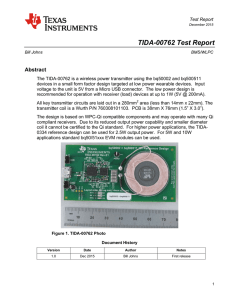 TIDA-00762 Test Report