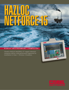 HAZLOC NetFORCE-15™ Product Datasheet