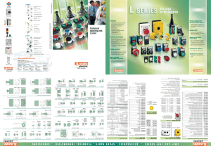 Leaflet - Control and signalling units L series