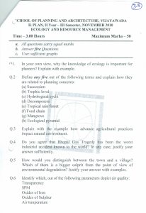 Time - 3.00 Hours Maximum Marks - 50 a. All questions carry equal