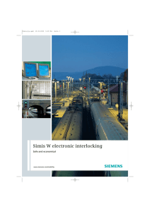 Simis W electronic interlocking - Mobility